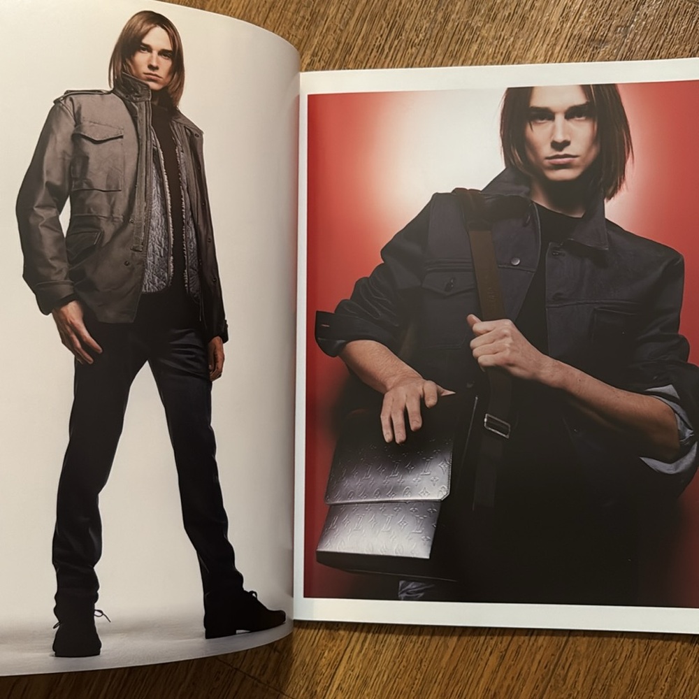 NEW LOUIS VUITTON MEN COLLECTION CATALOG HOMME BAG WATCH SHOES MALE MODEL BOOK X